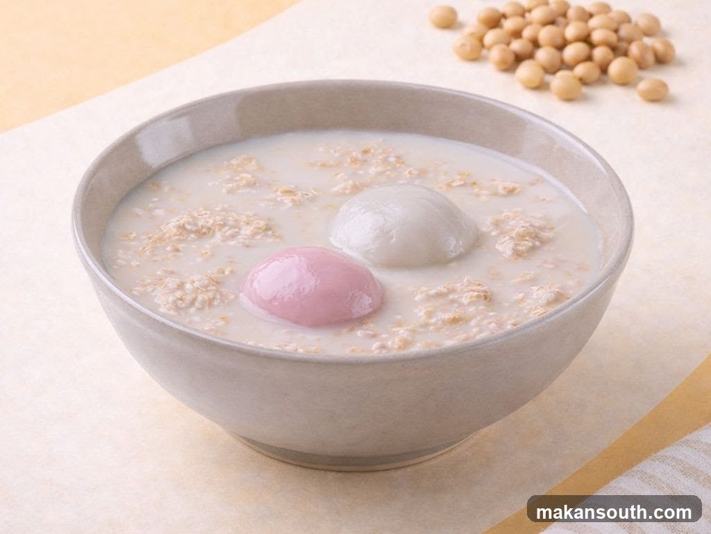 Soymilk with Taro Balls