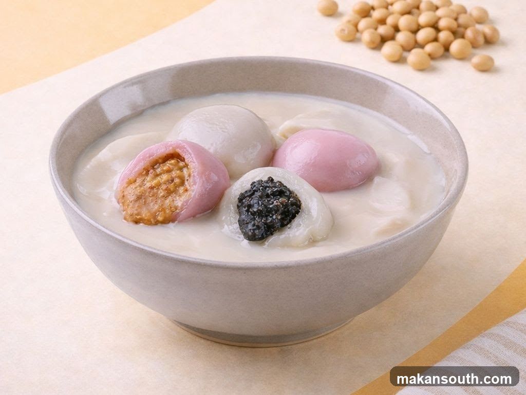 Dumpling Soup with Soybeans