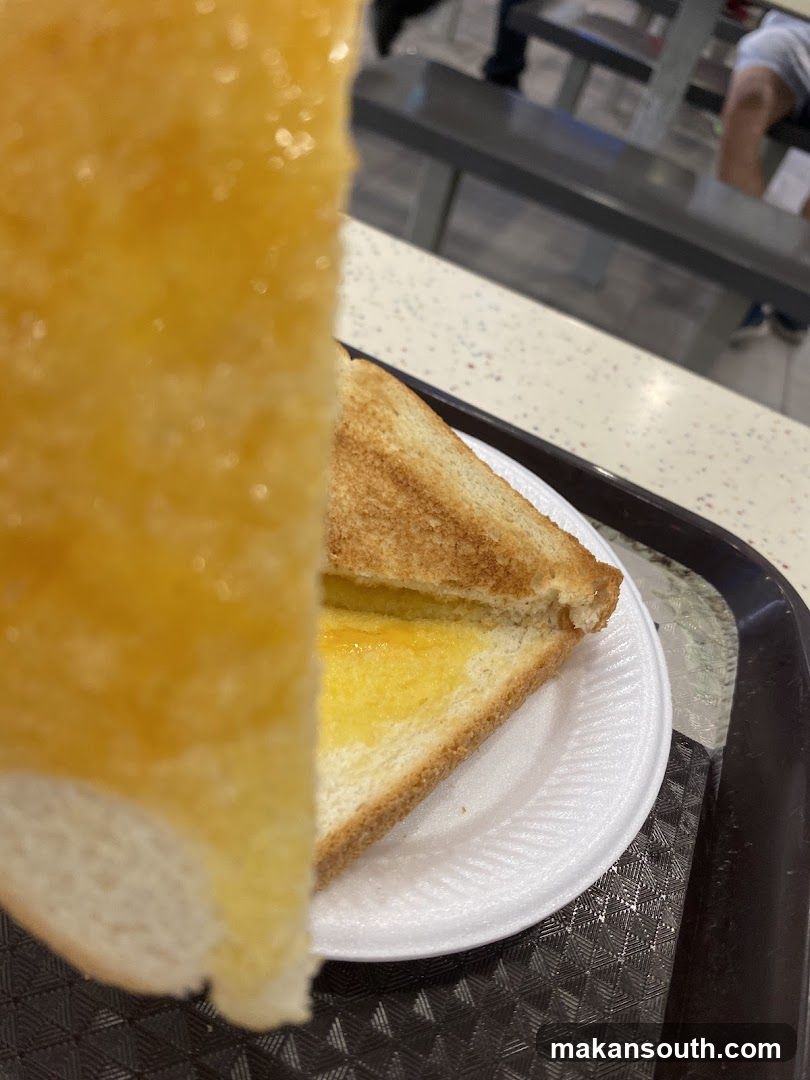 Toasted Bread with Spread