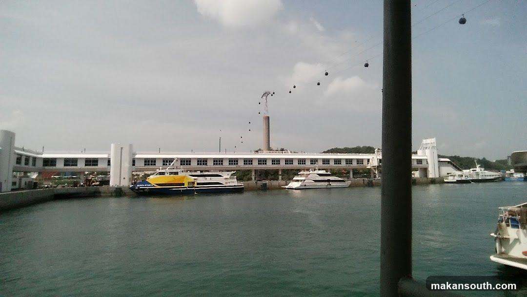 Harbor View with Ferries and Cable Cars