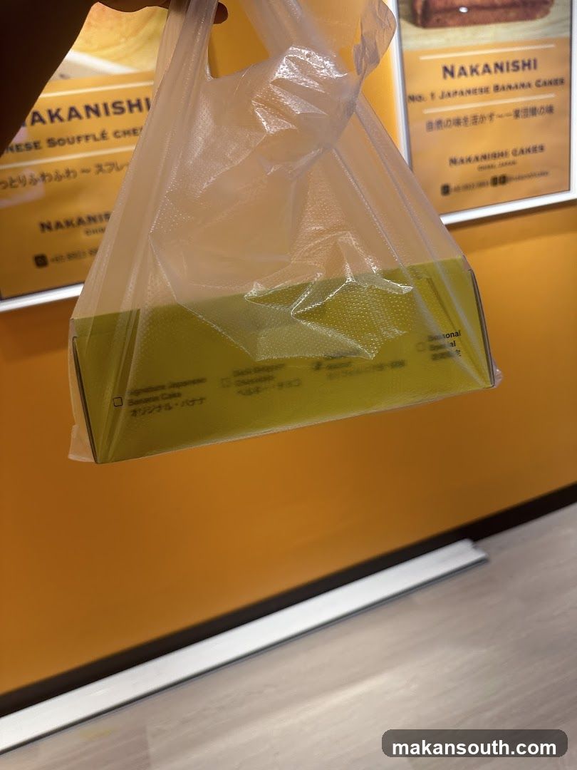 Nakanishi Cakes Product Display