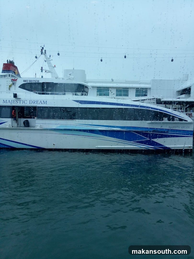 Majestic Dream Ferry at Dock