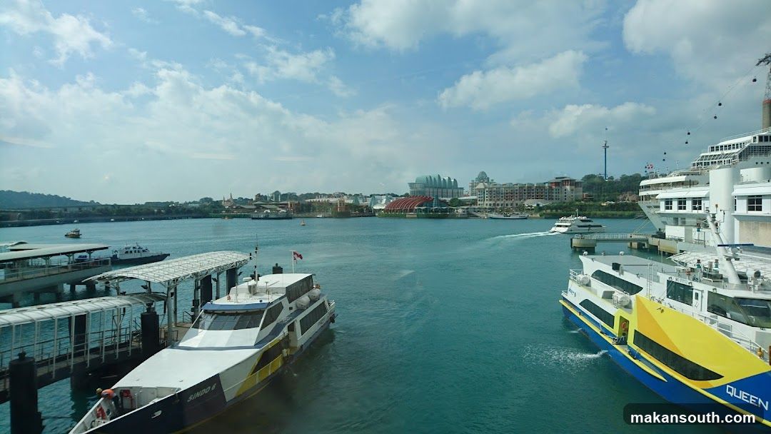 Harbor View with Ferries