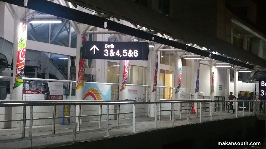 Berth 3,4,5&6 Signage at Night
