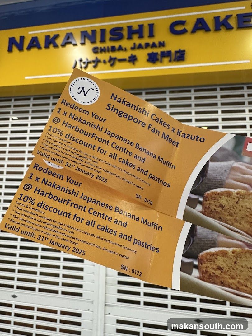 Nakanishi Cake Vouchers