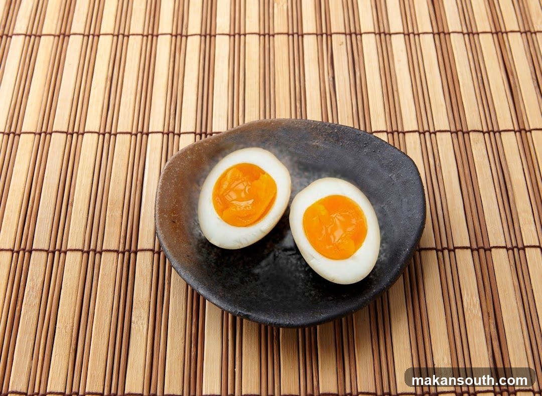 Sliced Eggs on a Plate