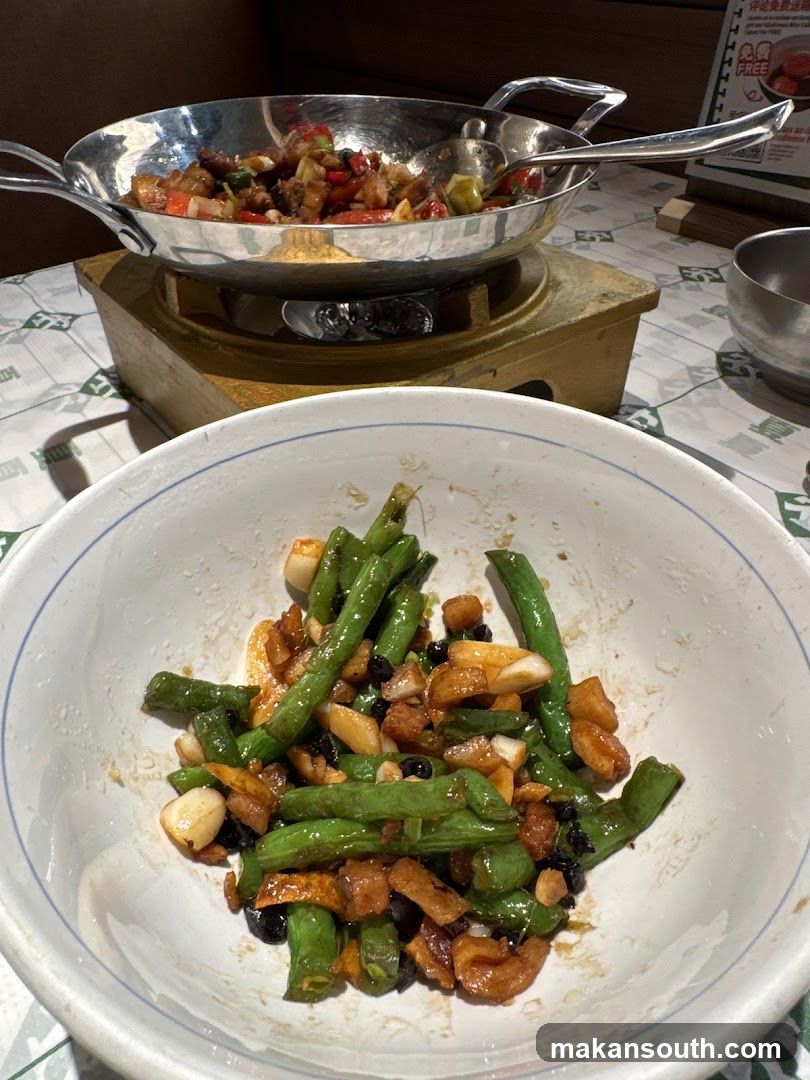 Dining Table with Food