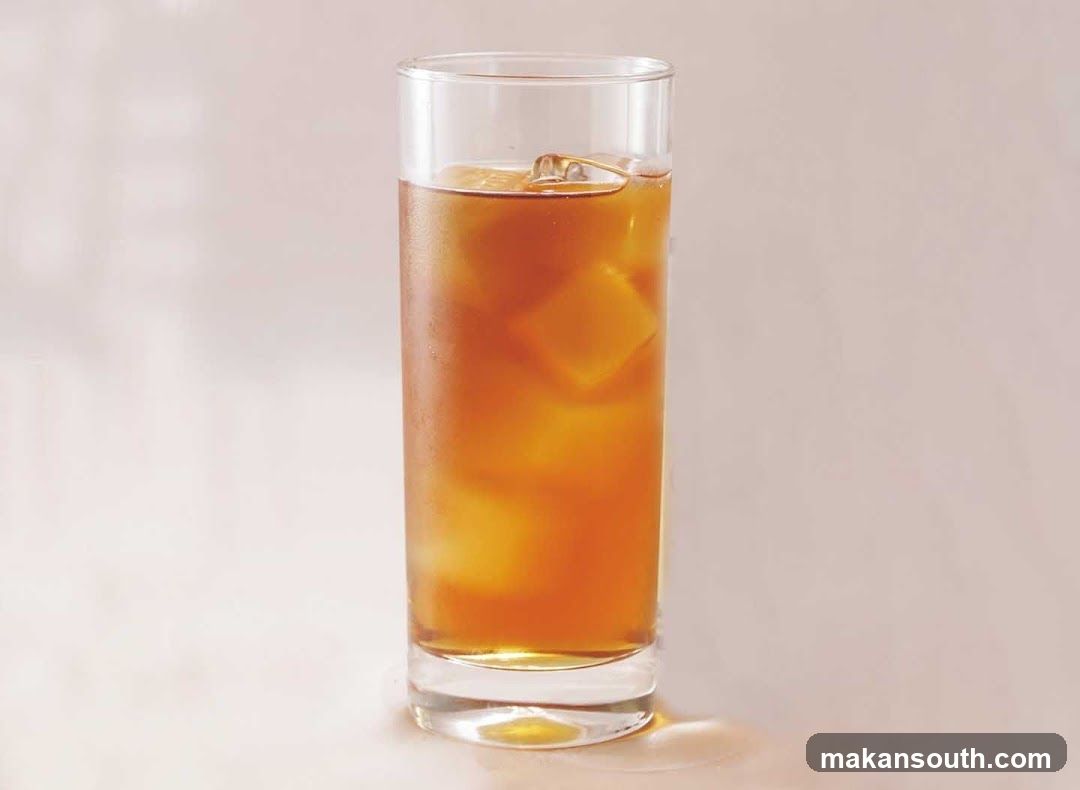 Iced Beverage in Glass