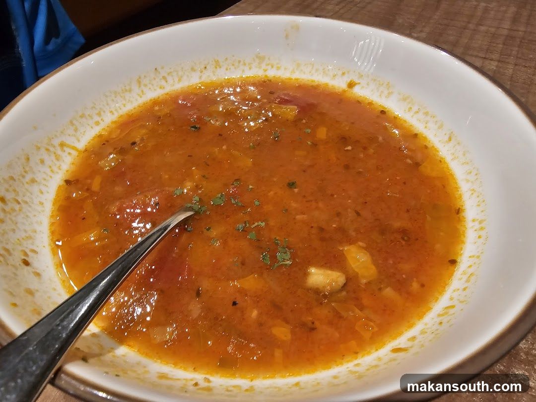 Soup in bowl