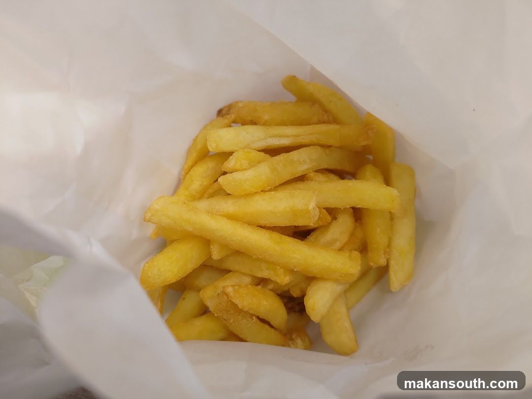 Fries in Paper Bag
