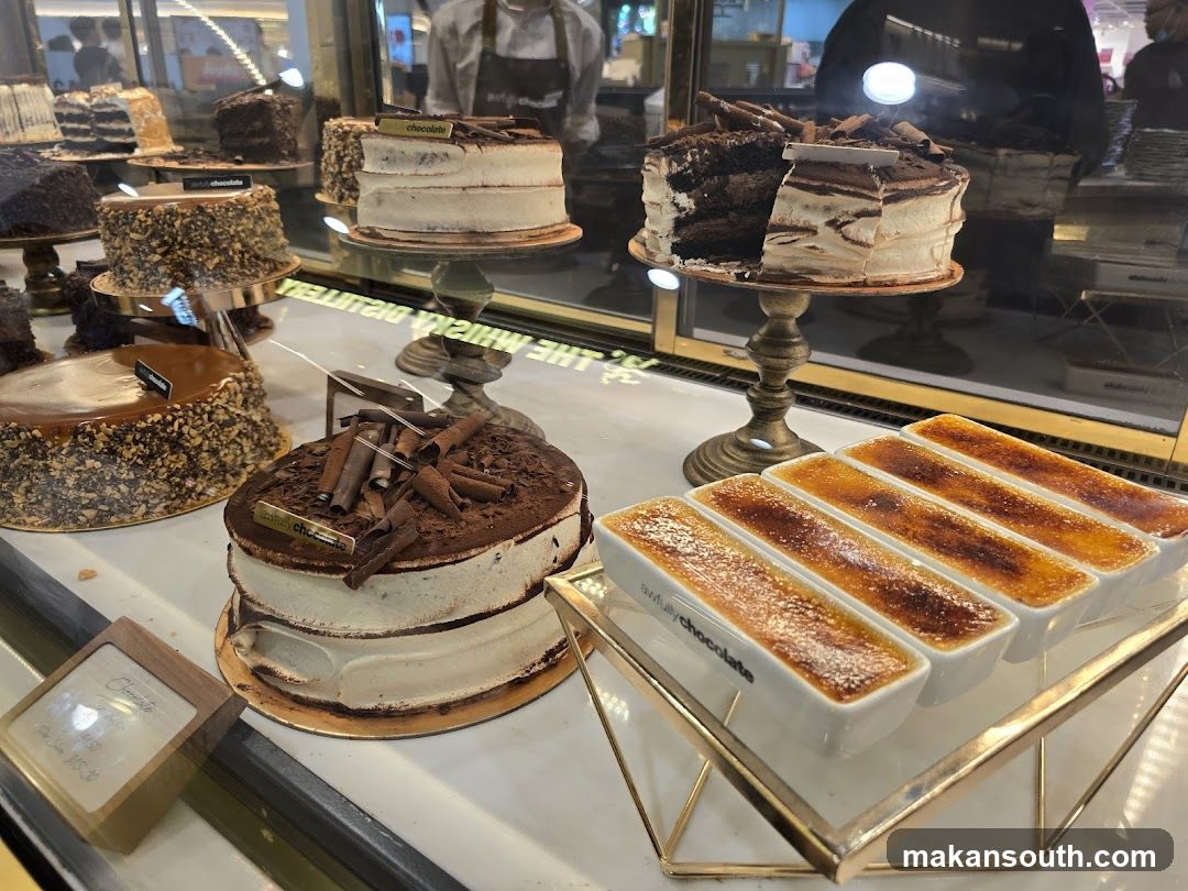 Cake Display in Shop