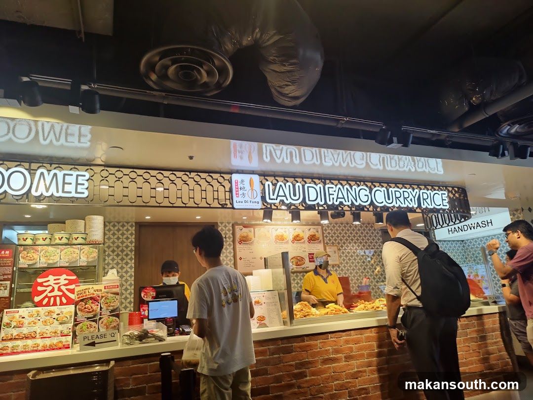 Lau Di Fang Scissors Cut Curry Rice