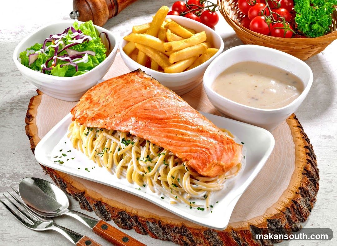Salmon Pasta Dish