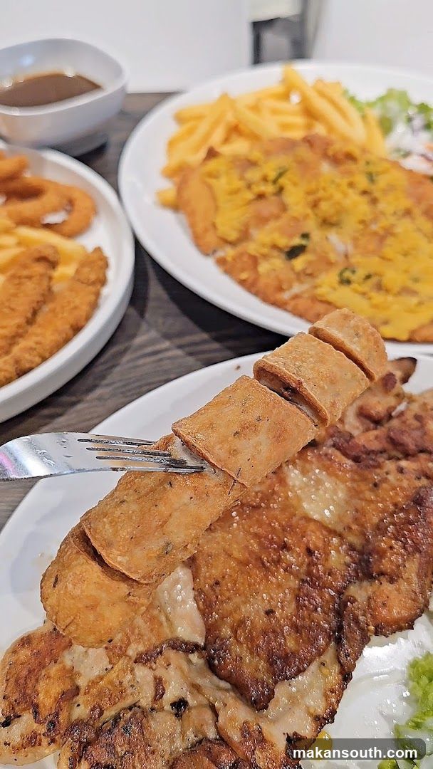 Fried Chicken and Fries Meal