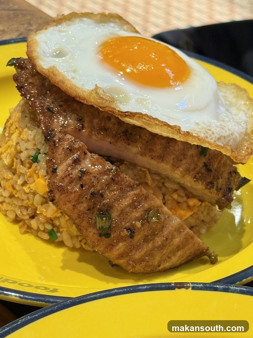 Fried Rice with Egg and Meat