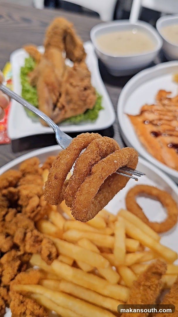 Fried Chicken and Fries Meal