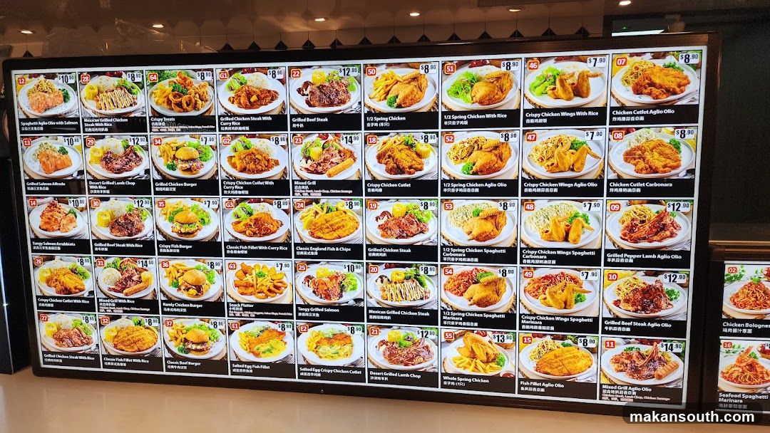 Restaurant Menu Board