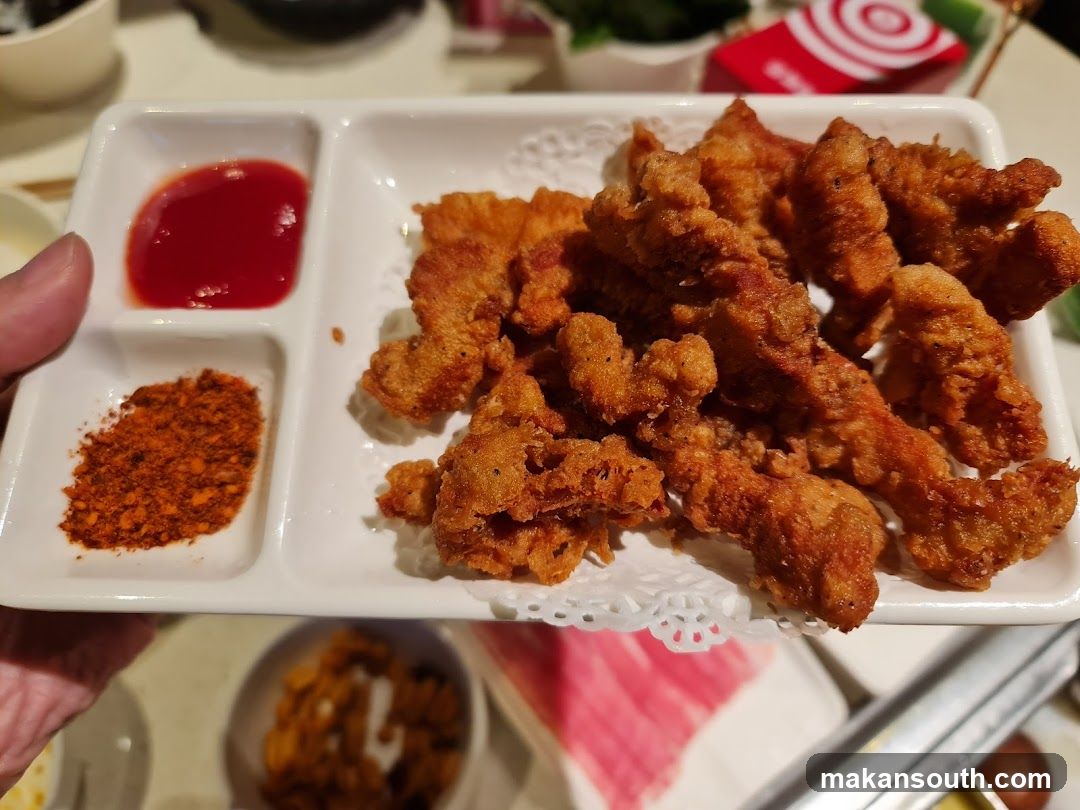 Fried Chicken with Dipping Sauces