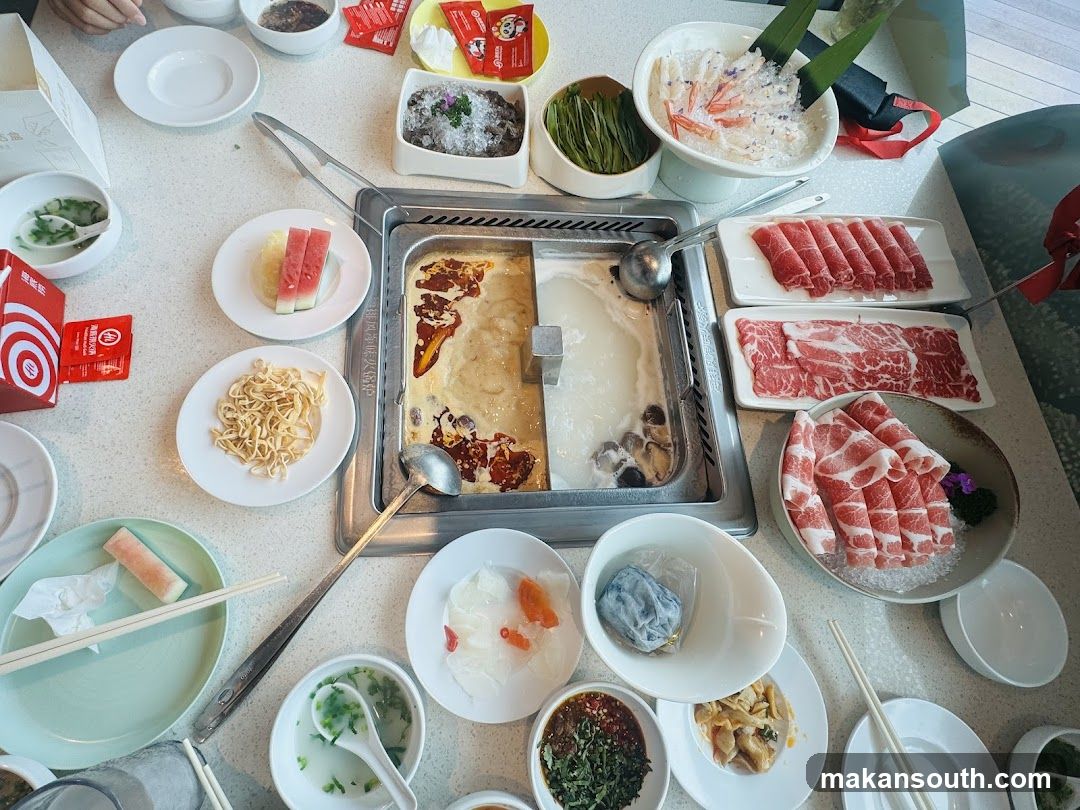 Hot Pot Meal Spread