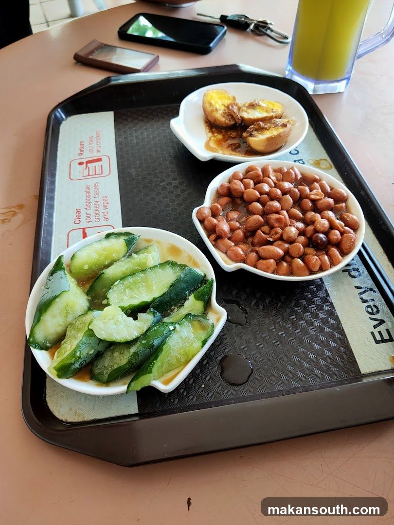 Food Tray with Side Dishes