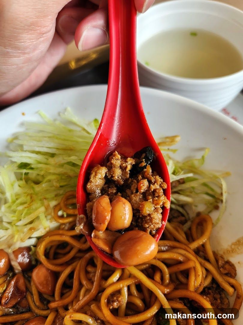 Noodle Dish with Toppings