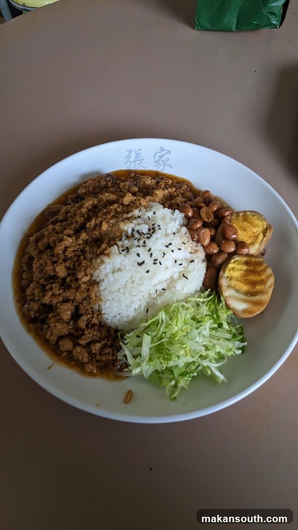 Meat Sauce Rice Bowl