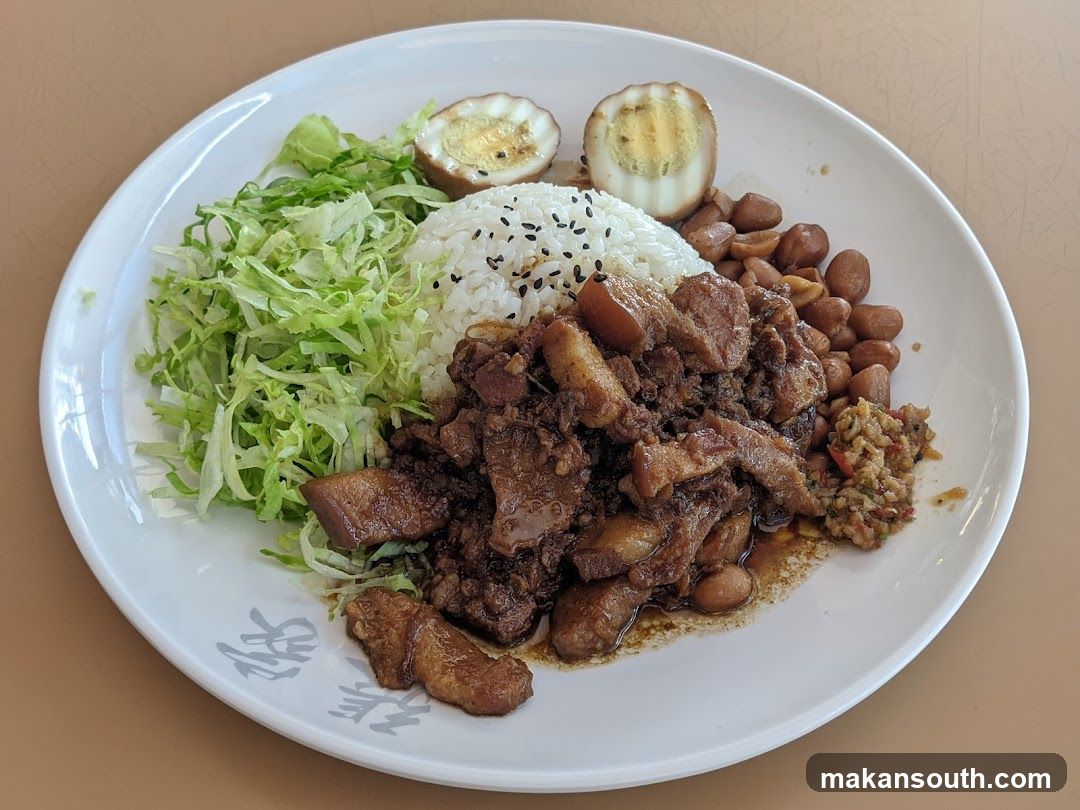 Braised Pork Rice Plate