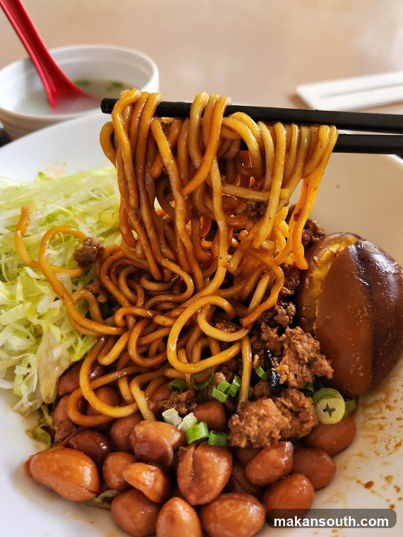 Noodle Dish with Toppings
