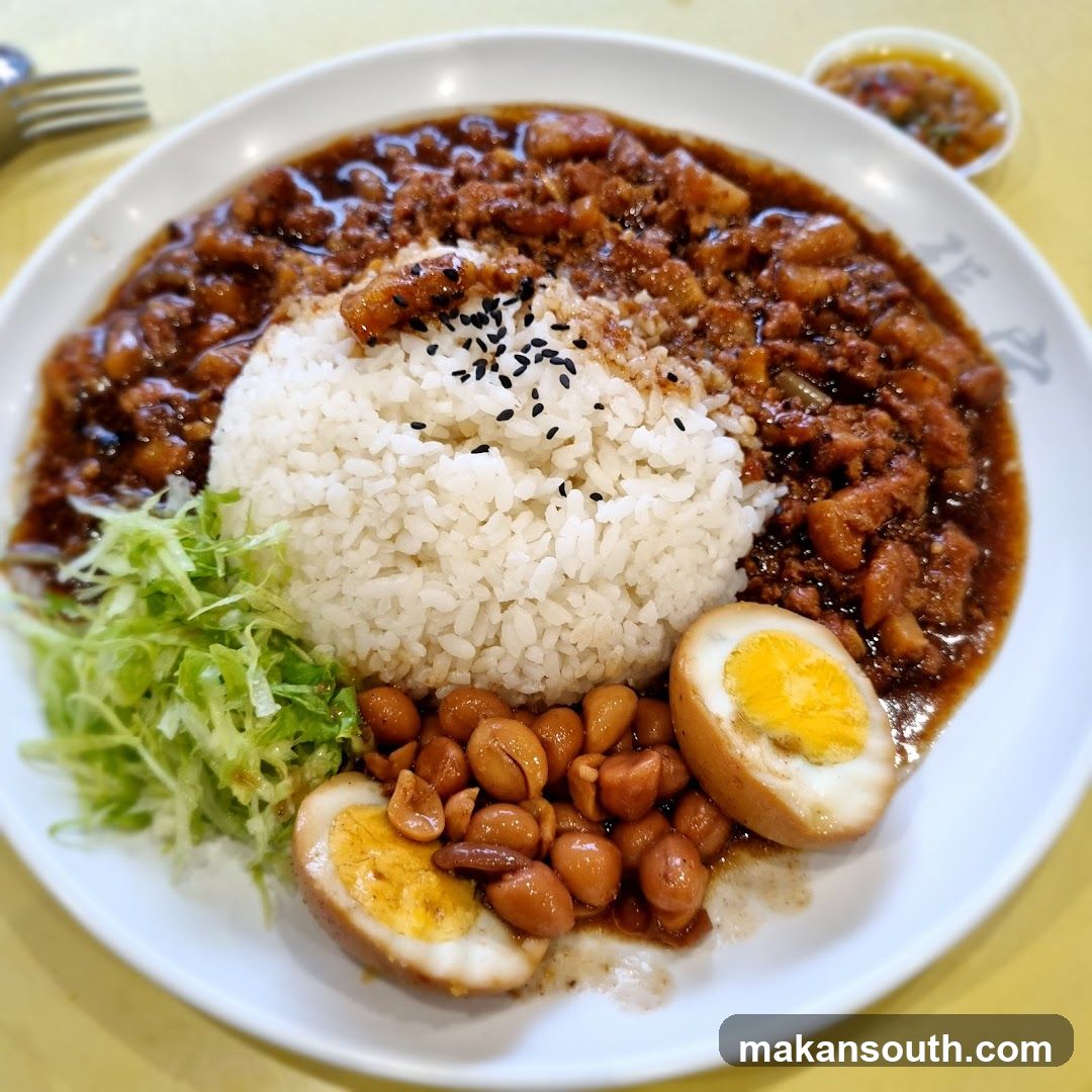 Curry Rice Bowl with Side Dishes