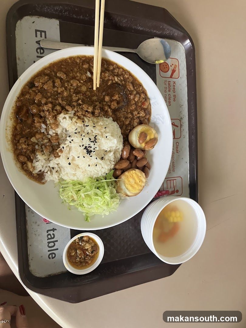 Cafeteria Meal Tray