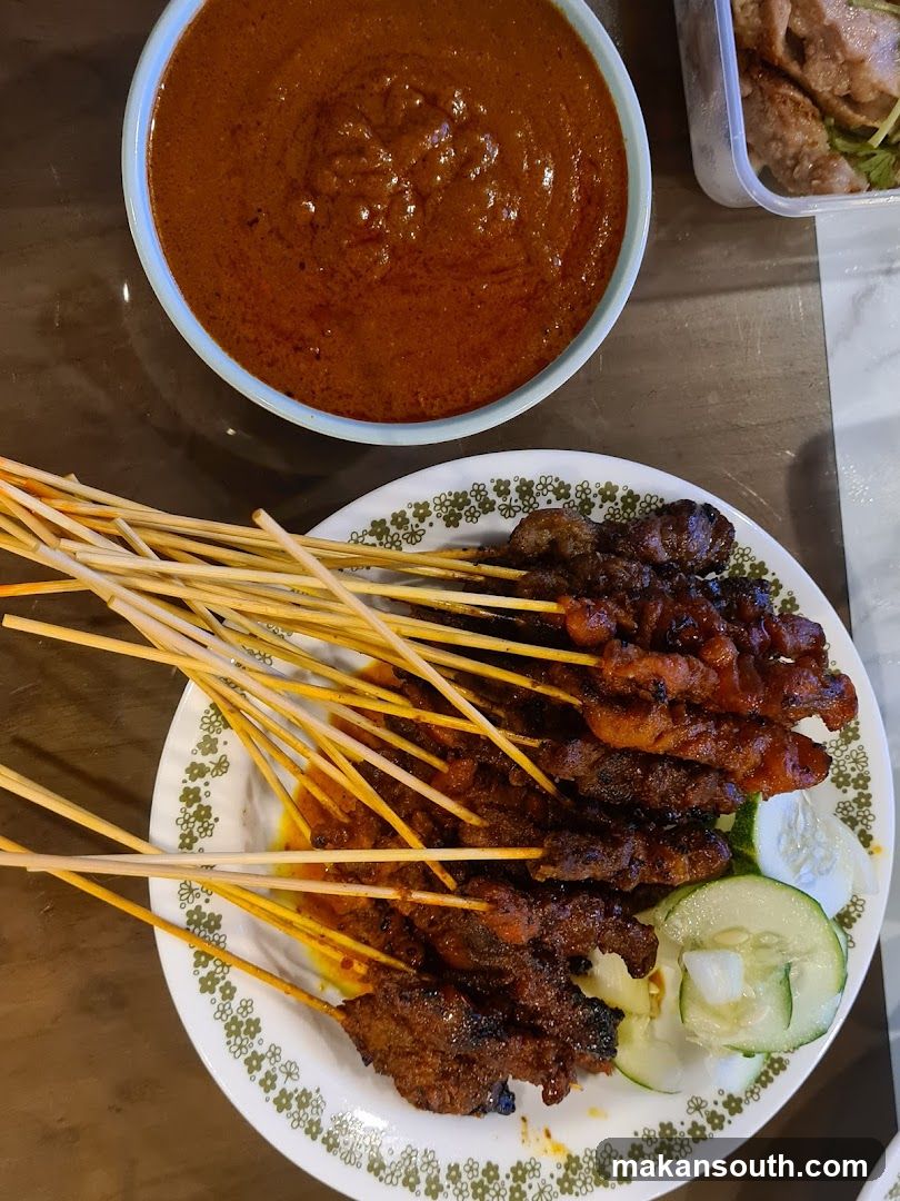 Sambal and Satay Skewers