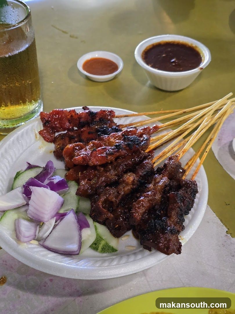 Grilled Satay Skewers with Sides