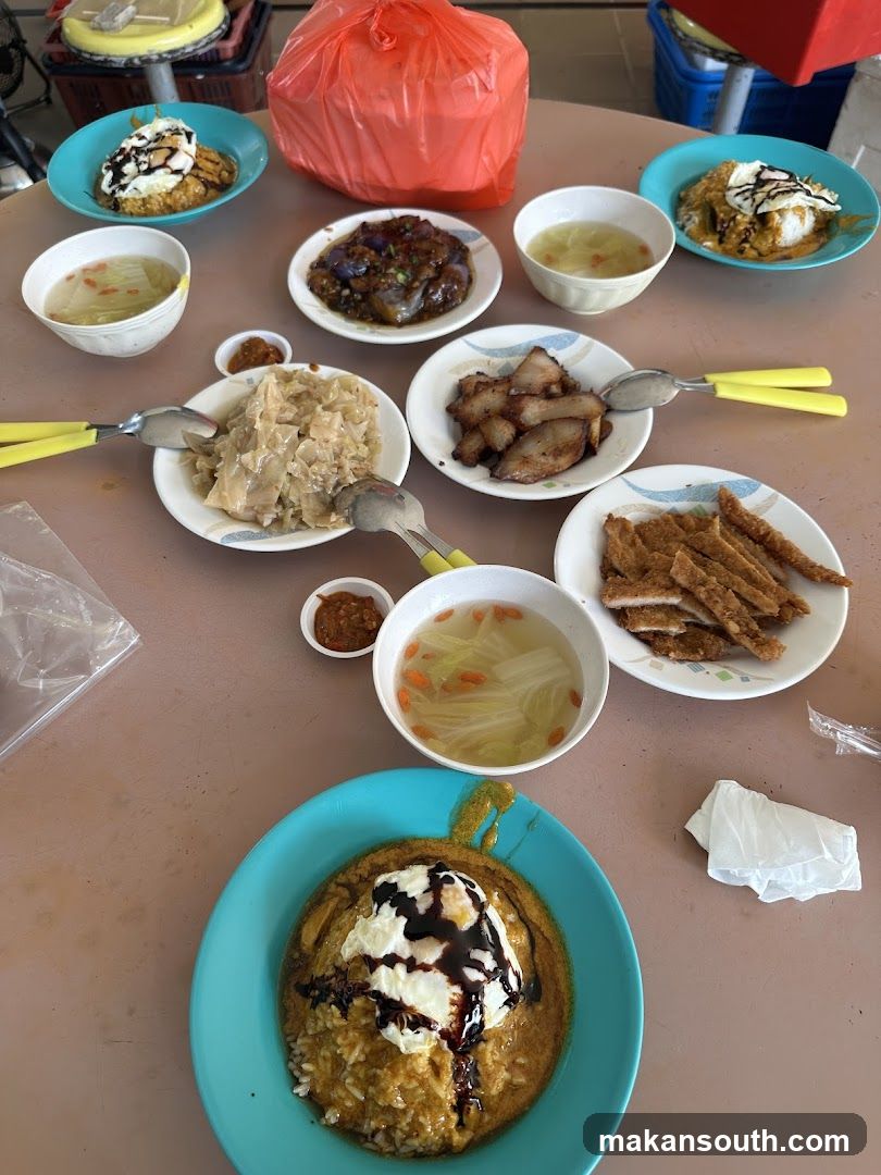 Food Table Spread