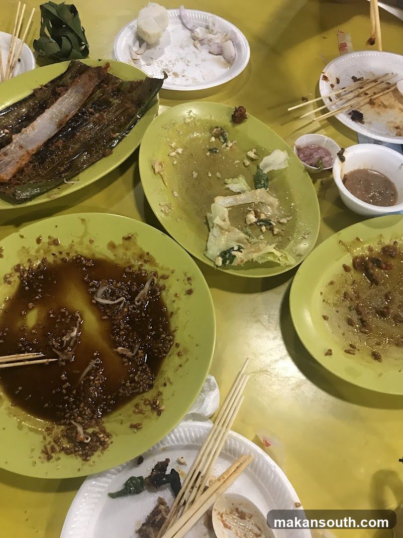 Eaten Meal on Yellow Table