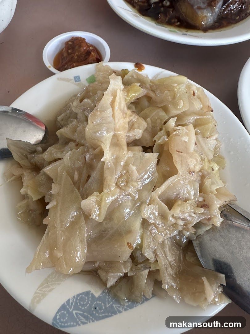 Stir-fried Cabbage with Sauce