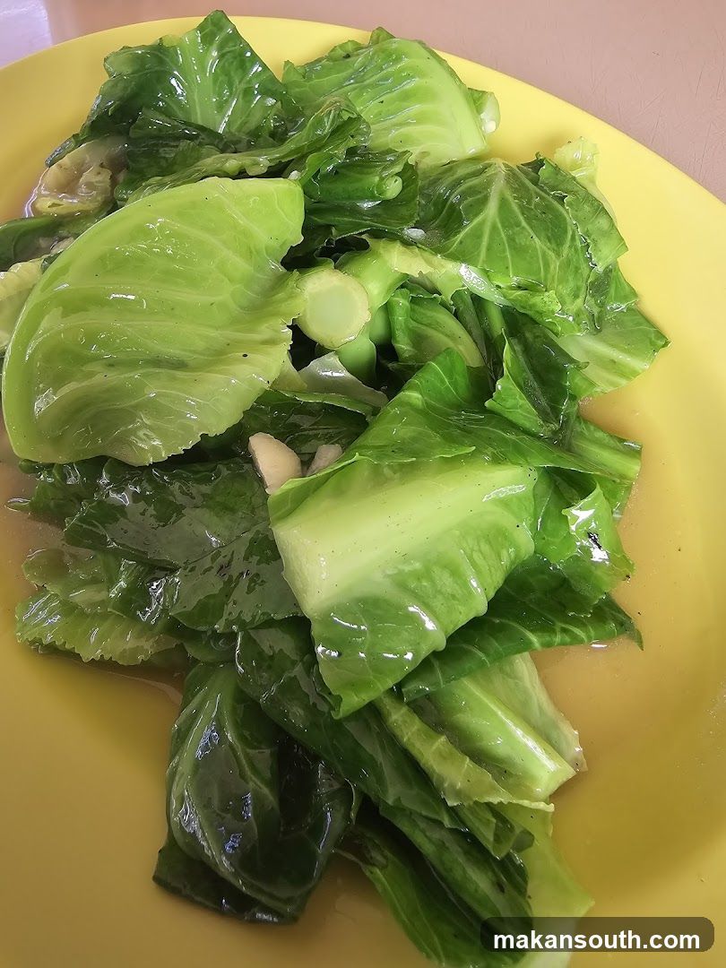 Stir-fried Chinese Cabbage with Garlic