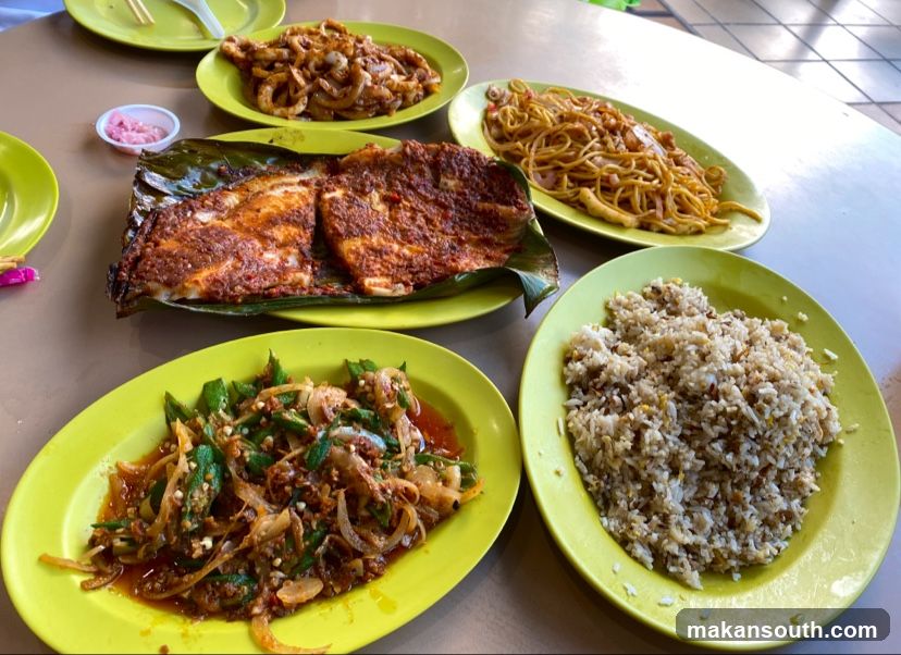 Hawker Food Spread