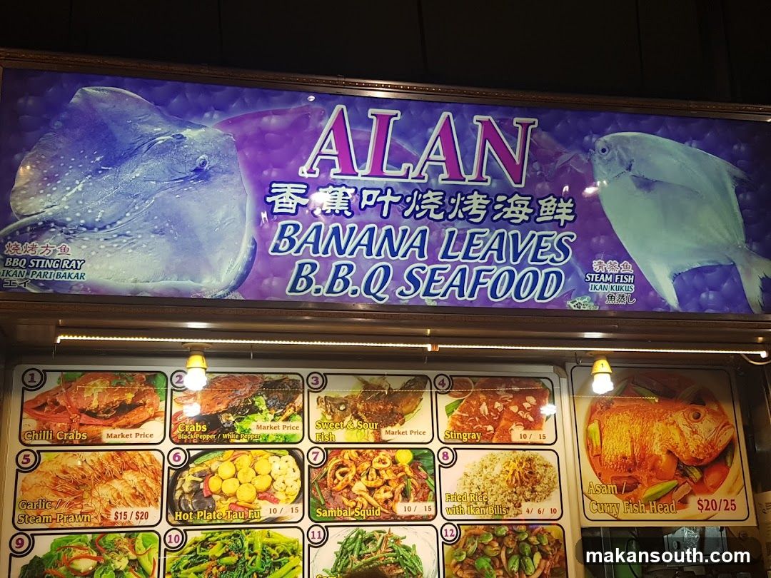 Alan Banana Leaves BBQ Seafood Stall 23/24