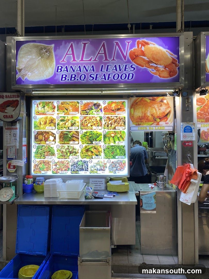 Alan Banana Leaves BBQ Seafood Stall 23/24