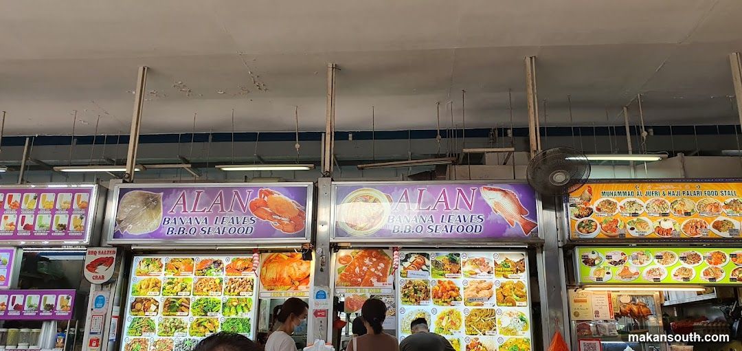 Food Stall Interior View