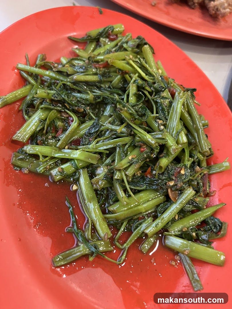 Stir-fried Water Spinach