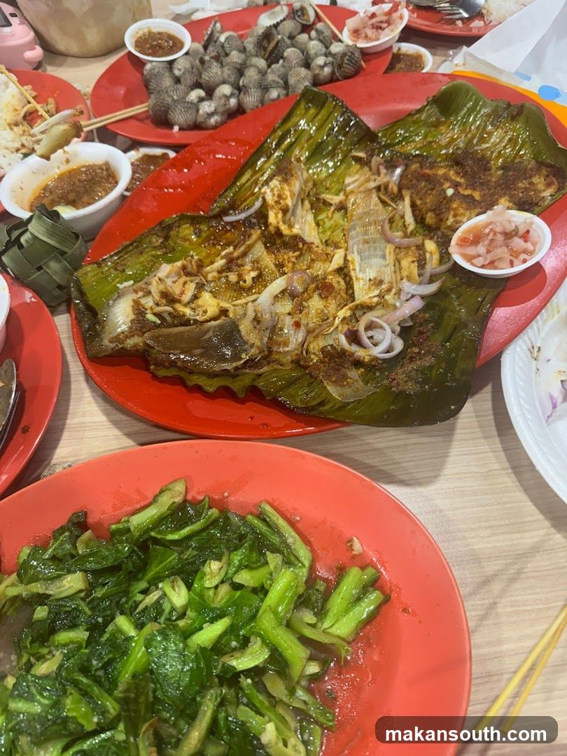 Grilled Fish and Side Dishes