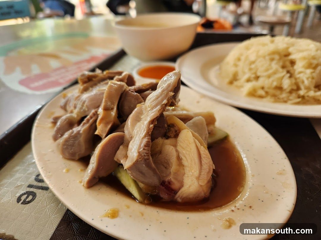 Hainanese Chicken Rice Plate