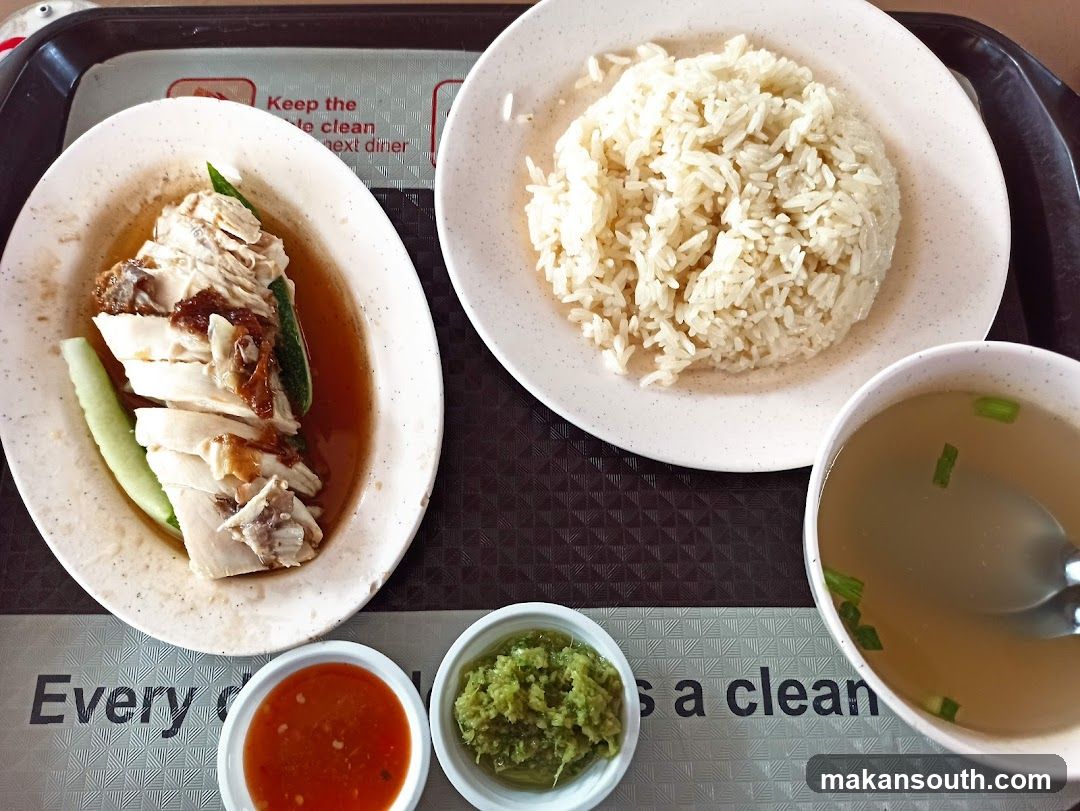 Hainanese Chicken Rice Meal