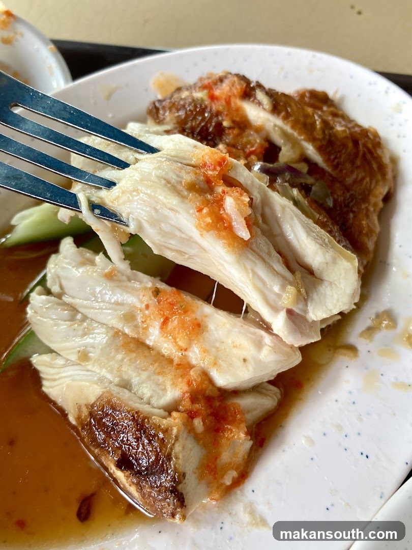 Sliced Chicken with Sauce