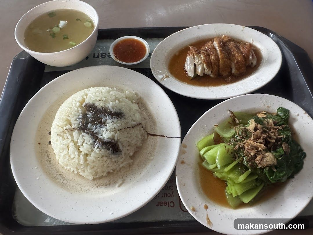 Hainanese Chicken Rice Tray