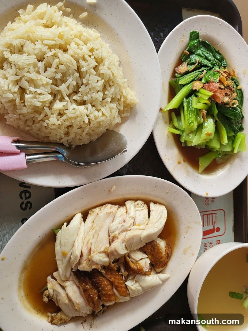 Hainanese Chicken Rice Meal
