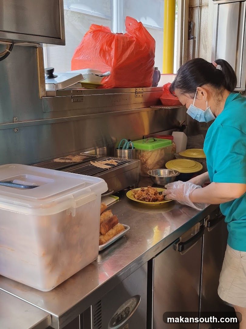 Food Preparation in Kitchen