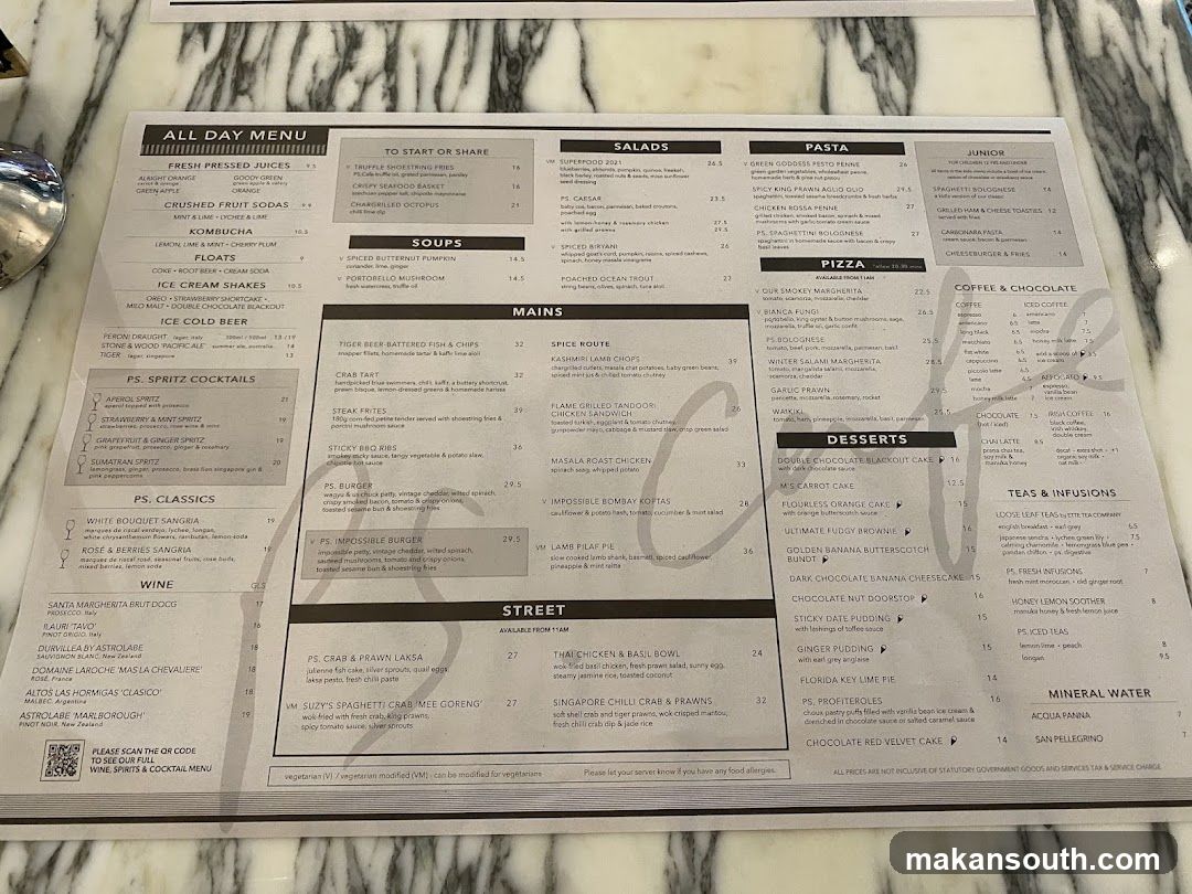 All Day Menu