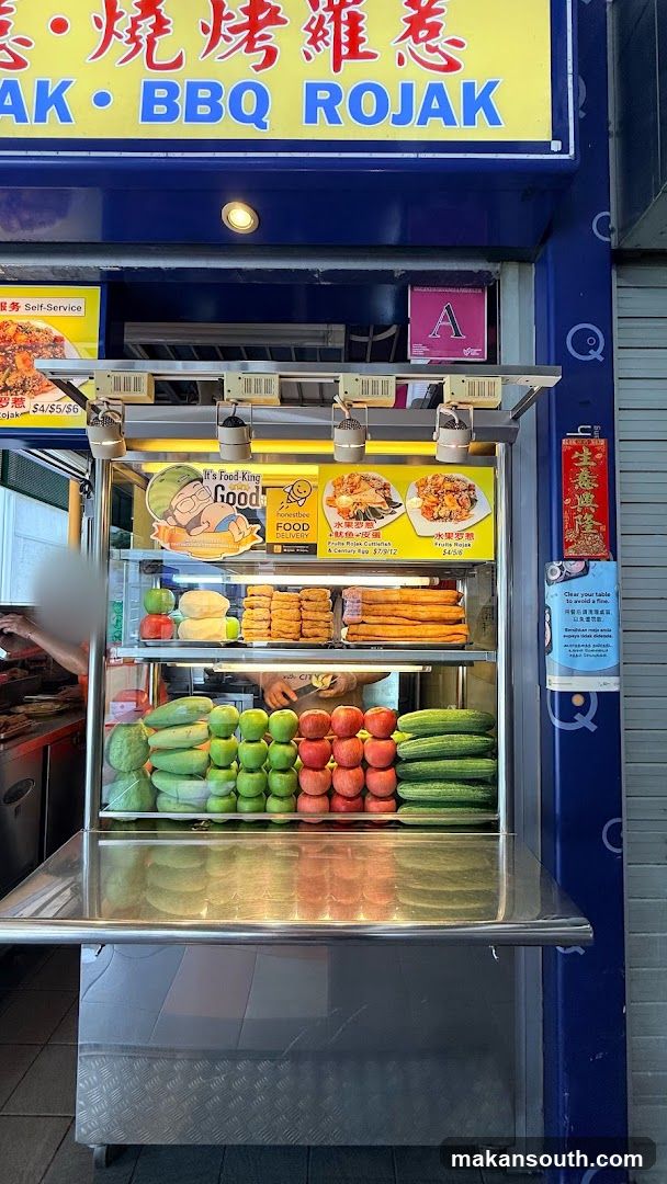 BBQ Rojak Stall Display